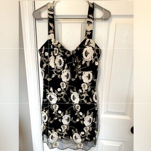 Little Black & Gold Dress